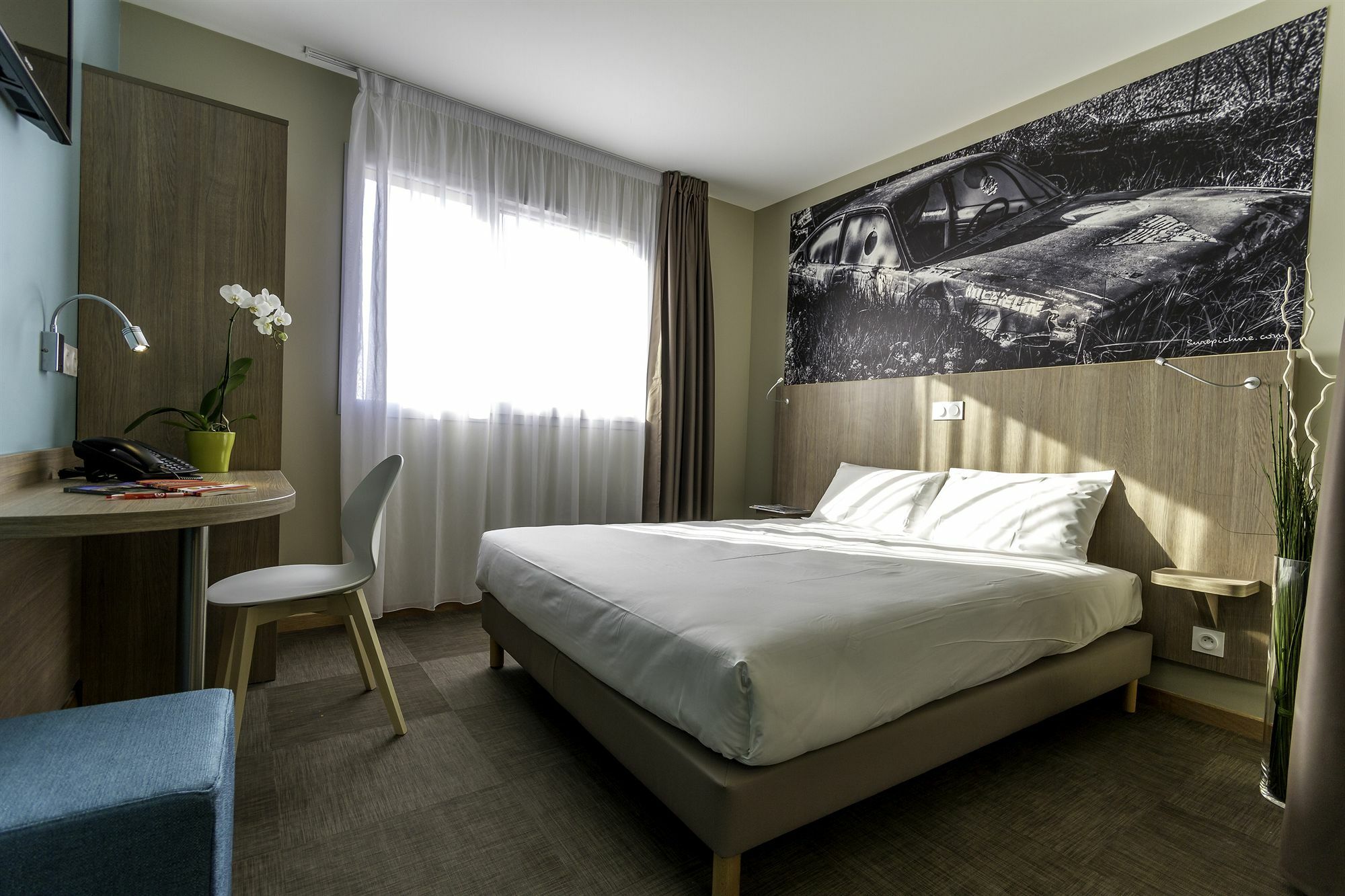 Saint-Aunes The Originals City, Hotel Ecoparc, Montpellier Est מראה חיצוני תמונה
